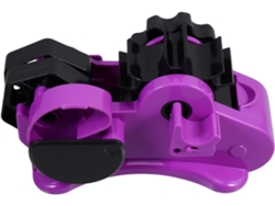 Dispensador De Cinta Adhesiva Multifuncional Con Cortador Y Soporte Transparente.