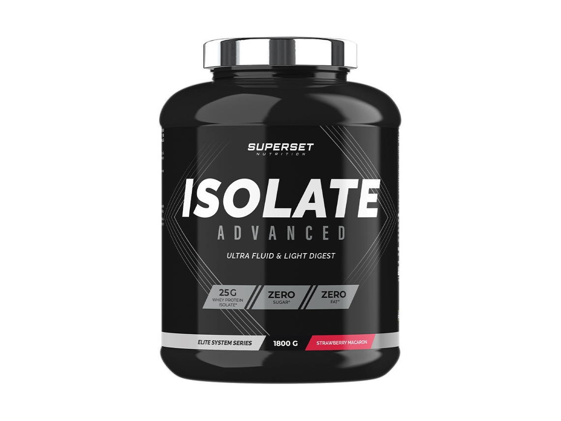 Nutrición avanzada de superconjuntos Zero Isolate (1,8 kg)