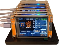 Soporte actualizado para 5 x 1060kh/s + 5 ranuras para el minero de Bitcoin individual SFUSHOS Crypto 2 de 8''