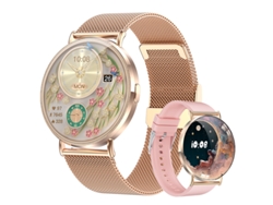 Reloj Inteligente Qs05 Con Pantalla Amoled Ultra Clara De 1,32 Pulgadas Y Monitor De Actividad Física Con Spo2, Frecuencia Cardíaca Y Sueño