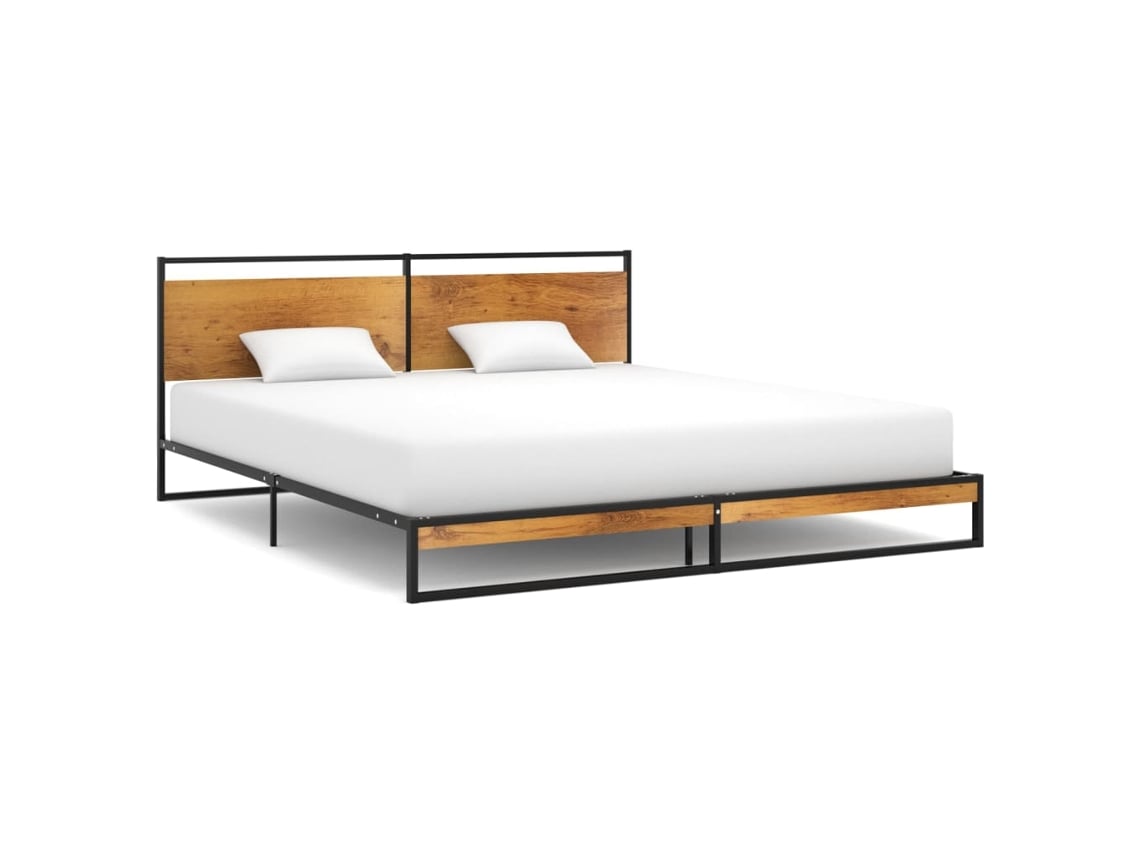 Estructura De Cama Sin Colchón Metal 180x200 Cm