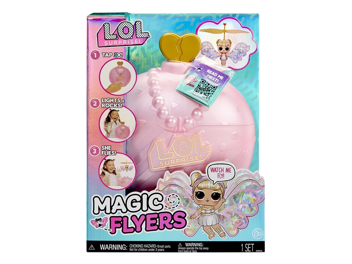 L.O.L. Surprise Muñeca Voladora Magic Wishies Flutter Star Pink