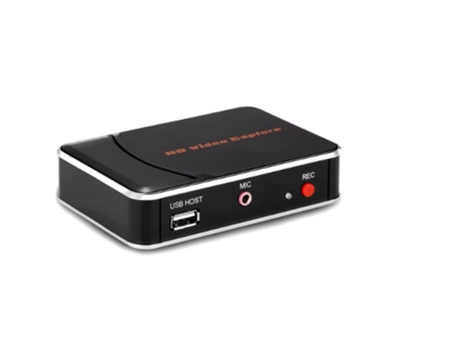 Game Capture Video Capture Box Hd 1080P Hdmi Ypbpr Grabador para Xbox 360 y One Ps3 Ps4 Playstation Wiiu Nintendo Switch Wii U Negro BISBISOUS