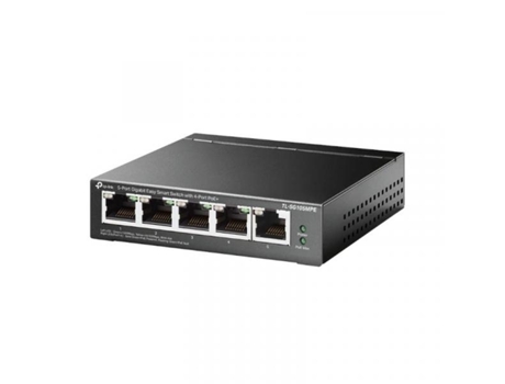 Switch Tp-Link Tl-Sg105Mpe 5Xgbe 4Poe+ Metal
