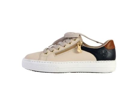 Zapatillas de Mujer RIEKER Outro Beige (39)