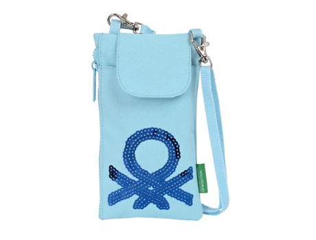 Bolso para Móvil BENETTON Mujer (Azul)