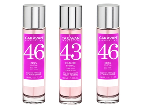 2x CARAVAN Perfumes de Mujer Nº43 (2)Nº46 de 150ml