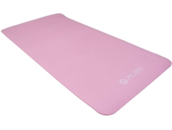 Pure2Improve Esterilla de yoga goma rosa 120x60x1 cm