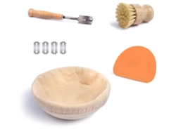 Raspador de tazón flexible, espátula raspadora de masa, perfecto para hornear hermosos panes, sin químicos ni colorantes, mejora la salud mental, R