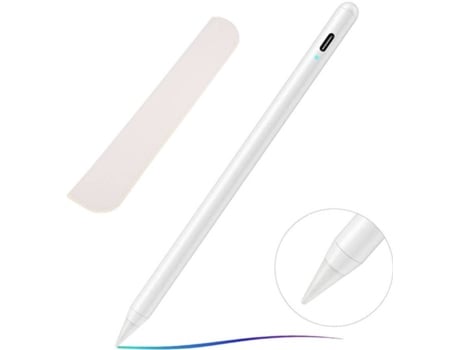 Lápiz Digital Palm Rejection (iPad 10.2 2021 - Blanco)