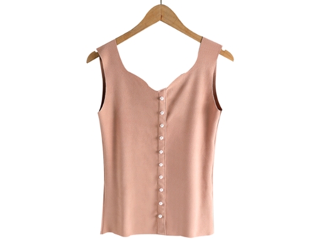 Chaleco JEIIBRZUI Cálido Derong Claro Xl Marrón (Light brown /XL)