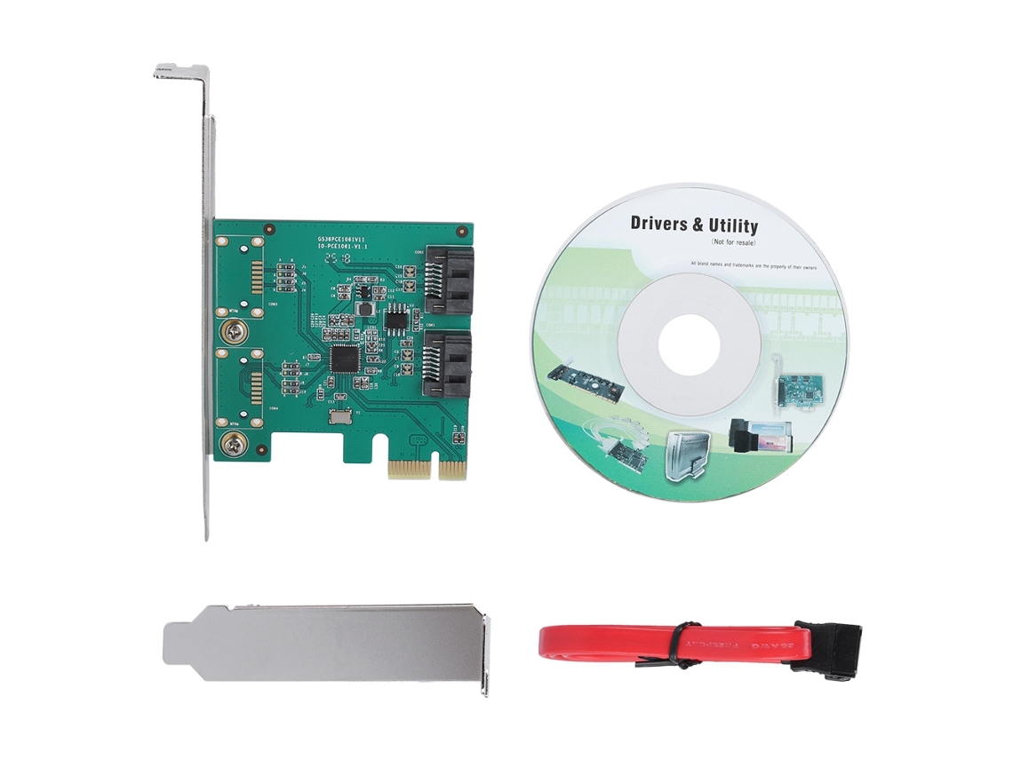 Tarjeta Controladora De Arreglo Raid Con 2 Puertos Sata 6gbps Pci-e