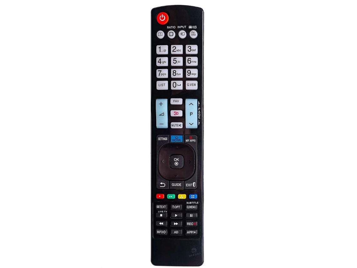Control remoto infrarrojo Akb73615303 compatible con televisores LG. Oferta internacional.