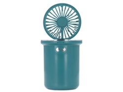 Ventilador humidificador multifuncional de escritorio USB de 5 V y 5 W con capacidad para 280 ml.