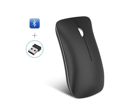 MouseOHPA T23 (Bluetooth - Inalámbrico - 1600 ppp - negro)