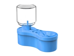 Limpiador de pinceles/pinceles de acuarela Eifson con depósito de enjuague para destapar desagües (azul)