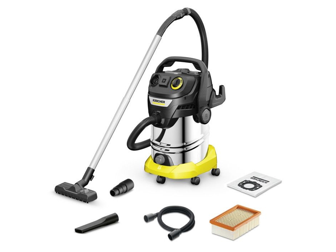 Aspiradora profesional Karcher Kwd 6 P en seco y húmedo 30 L 1300 W Karcher Ag