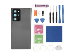 Cubierta Trasera De Cristal Impermeable Con Kit De Herramientas Para Samsung Galaxy Note 20 Ultra 5g N986 Negro