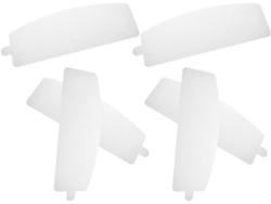 Lentes Transparentes Para Capacete, Pacote Com 6 Unidades Para Jateamento De Areia.