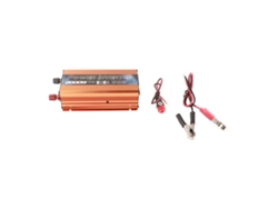 Inversor De Corriente Para Coche De Onda Sinusoidal Modificada De 2000 W Con Protecciones Y Usb Para Carga Múltiple.