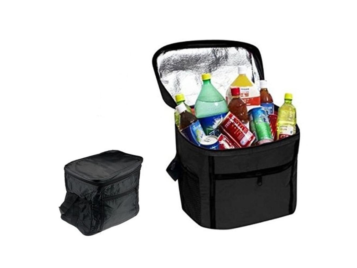 Bolsa de almuerzo portátil y plegable, duradera y aislante de tela Oxford para acampar, ideal para hombres de negocios, profesores, estudiantes y mujeres.
