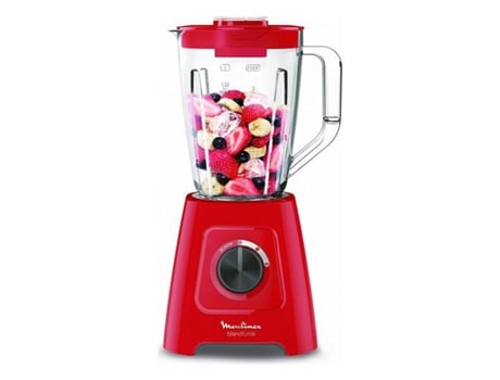 Moulinex Lm420510 Batidora 2 L Magic Wand 550 W Transparente Rojo