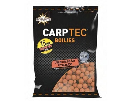 DYNAMITE BAITS Boilies Carptec Chocolate Naranja - 1kg