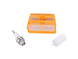 Kit De Filtro De Aire Y Bujía 544080802 Para Husqvarna 445 450