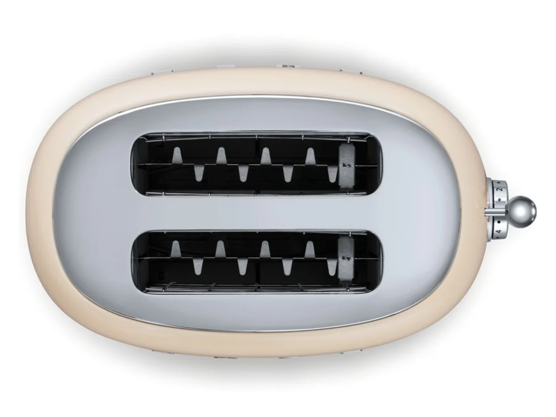 Tostadora SMEG TSF01CREU Crema (950 W)