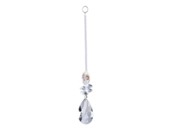 Elegante adorno colgante de cristal, creador de arcoíris, decoración para bodas, jardines o coches.