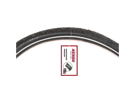 Pneu Rígido Khan Ii K-Shield 700C X 35 Prateado 700C X 35Kenda