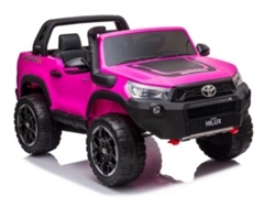 Vehículo eléctrico Toyota Hilux DK HL850 rosa B.active
