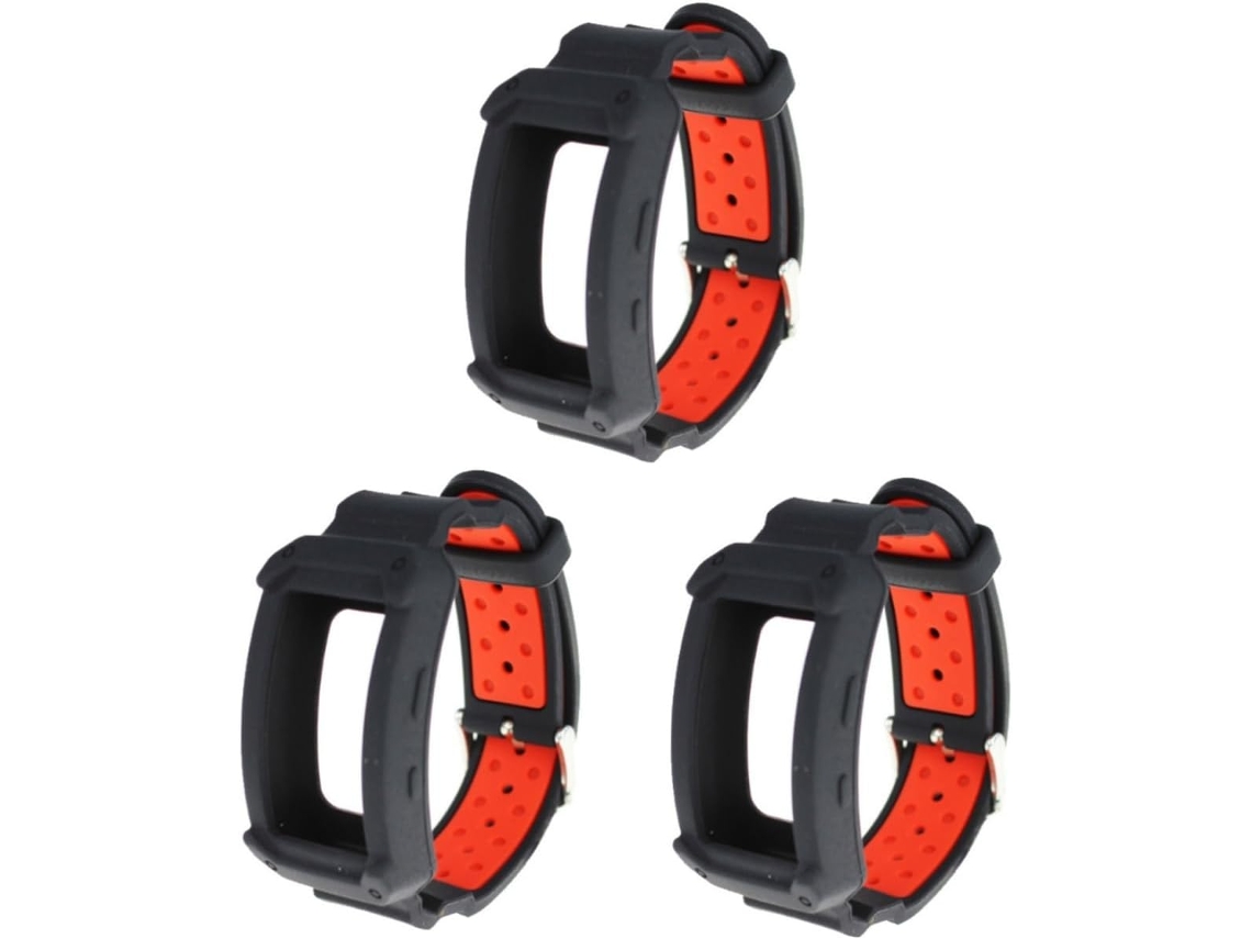 Juego De 3 Pulseras De Silicona De Repuesto De Tamaño Ajustable.