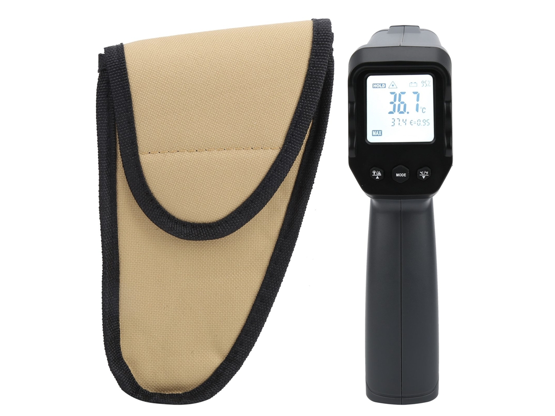 Termómetro Infrarrojo Digital Sin Contacto Dt8011e Para Medición De Altas Temperaturas De -50 ℃ A 1100 ℃