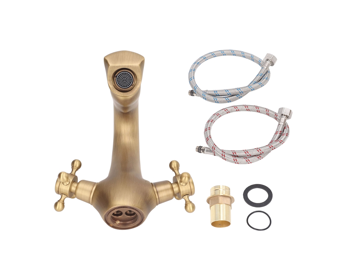 Grifo de lavabo con buen sellado y resistente a la corrosión