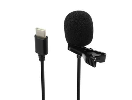 Corbata PULUZ Micro Windscreen Omnidireccional Usb-C 1.5M