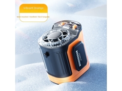 Ventilador Portátil Recarregável Sem Fio Para Cintura, Pescoço E Clip, Resfriamento Corporal, Ideal Para Uso Ao Ar Livre