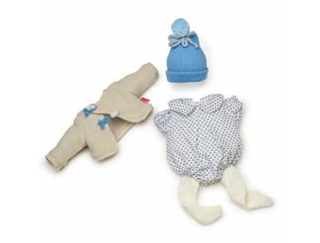 Ropa para Muñecas BERJUAN Vestido Baby Susu De Luxe 6201-19 (Edad Mínima Recomendada: 3 años)