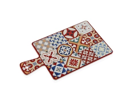 Salvamantel Versa Rojo Azulejo Cerámica Dolomita (25 X 36 Cm)