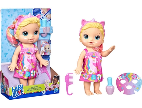 Muñeco HASBRO Baby Alive Bebe Dia De Spa (Edad Mínima: 3 Años - 35,6 x 9,8 x 22,9 cm)