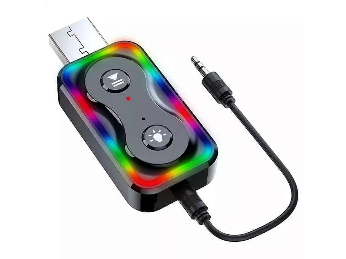Adaptador Bluetooth Q1 Receptor y transmisor de audio USB Bluetooth 5.3 Rosewell