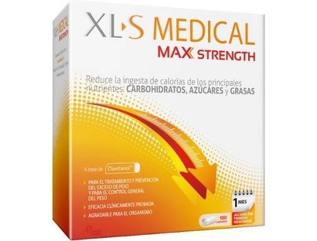 Complemento Alimentar XLS MEDICAL Xls Medical Max Strength (120 comprimidos)