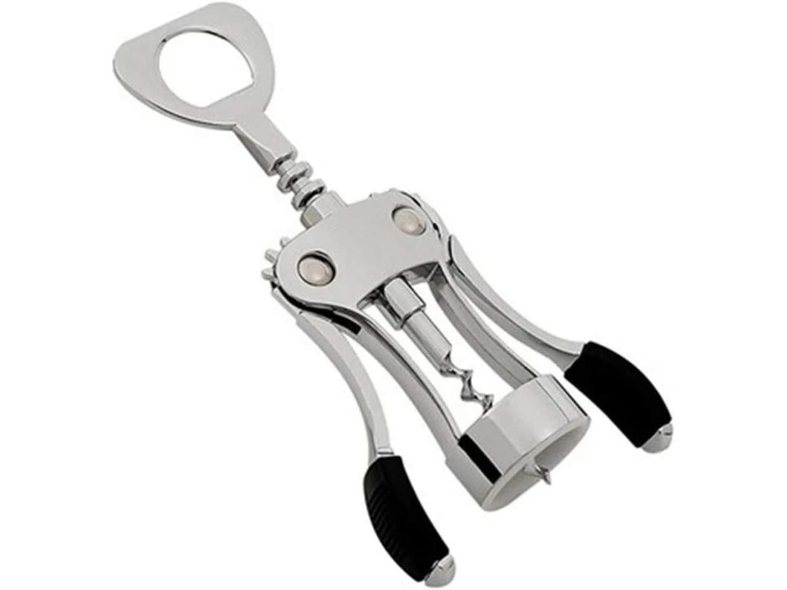 Abrebotellas Portátil De Acero Inoxidable Para Corcho (1 Unidad)