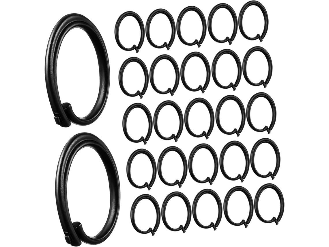 30 clips para cortinas, ganchos para gazebos y toldos, resistentes a la intemperie y fáciles de usar Gokoco
