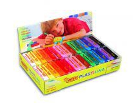 Pack 30 Tacos Plastilina Jovi 70S Pequeña 50G. Surtido