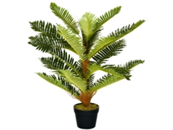 Palmera Artificial 85cm 18 Hojas Maceta Incluida