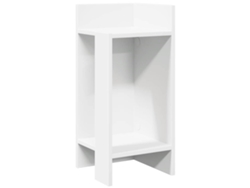 Mesa auxiliar con estante 110x50x103 cm Blanco MAISON EXCLUSIVE