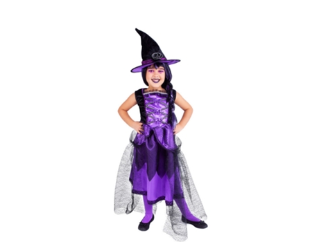 Disfraz de Niña RUBIE'S Bruja Elegante Morado (5-7 años)