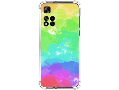 Carcasa para Xiaomi Redmi Note 11 Pro+ Plus 5G TUMUNDOSMARTPHONE Dibujos Antigolpes Acuarela 03 Multicolor
