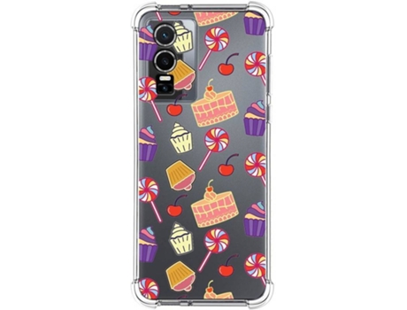 Carcasa para Vivo Y76 5G TUMUNDOSMARTPHONE Dibujos Antigolpes Dulces 01 Multicolor